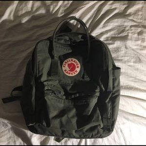 Fjallraven Kanken Green Bag